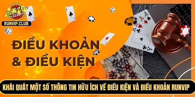 Khái quát một số thông tin hữu ích về điều kiện và điều khoản RUNVIP