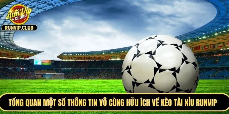 Tổng quan một số thông tin vô cùng hữu ích về kèo tài xỉu RUNVIP